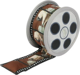 P.L.A.Y. Hollywoof Cinema Collection Momo's Movie Reel Hundespielzeug Plush Toy – Bild 1 von 1