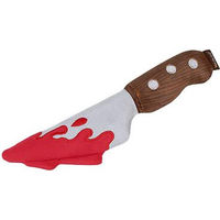 Produktbild von P.L.A.Y. Howling Haunts Doggy Dagger Quietschspielzeug für Hunde aus Polyester in Rot und Braun