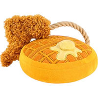 Produktbild von P.L.A.Y. Hundespielzeug Plush Toy Barking Brunch Chicken & Waffles Plüsch Gelb