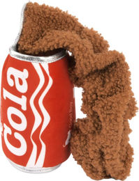 P.L.A.Y. Hundespielzeug Snack Attack Good Boy Cola Plüsch Quietschspielzeug - 1 Stk. – Bild 1 von 7