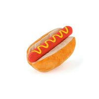 Produktbild von P.L.A.Y. Pet American Classic Plüschspielzeug Hot Dog bunt