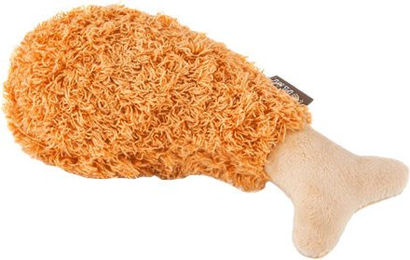 P.L.A.Y. Pet American Classic Plush Hühnerkeule Plüschspielzeug für Hunde – Bild 1 von 2