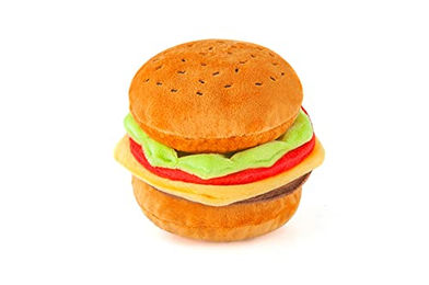P.L.A.Y. Pet American Classic Plush Hundespielzeug Hamburger Plüsch Groß - 80 g – Bild 1 von 8