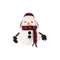 Produktbild von P.L.A.Y. Pet Home Schneemann Plüschtier in Weiß