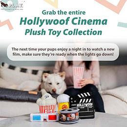 P.L.A.Y. Pet Lifestyle & You Hollywoof Cinema Collection Hoppy Hound Brew Plüschspielzeug für Hunde – Bild 1 von 2