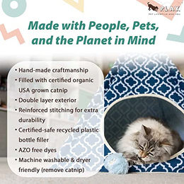 Produktbild von P.L.A.Y. Pet Lifestyle & You Katzenspielzeug Feline Frenzy Blau