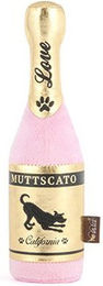 P.L.A.Y. Pet Puppy Love Muttscato Bottle Plüschspielzeug für Welpen in Rosa und Gold – Bild 1 von 3