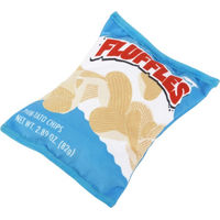 Produktbild von P.L.A.Y. Pet Snack Attack Fluffles Chips Plüschspielzeug Blau