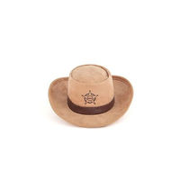 Produktbild von P.L.A.Y. Plüsch Hundespielzeug Mutt Hatter Sheriff in Braun und Beige