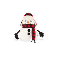 Produktbild von P.L.A.Y. Snowman Plüschspielzeug aus Textil und Seil in Weiß
