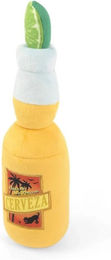 P.L.A.Y. Tropical Paradise Collection Canine Cerveza Quietschspielzeug für Hunde aus Polyester in Gelb – Bild 1 von 2