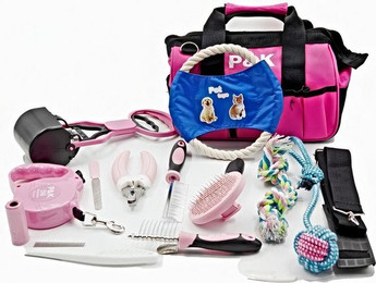 Produktbild von P & K 15-teiliges Tierpflege- und Spielset