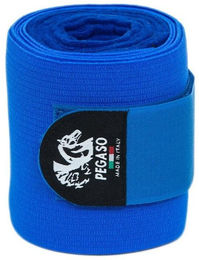 Produktbild von Paar Arbeitsbinde für Pferd + Fleece Nanny Blue