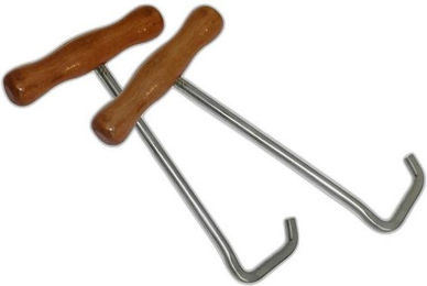 Produktbild von Paar Stiefelanzieher mit Holzgriff Ekkia