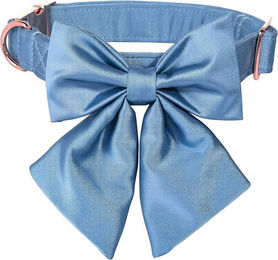 Produktbild von PACIEA Hunde-Halsband mit Fliege aus Seide