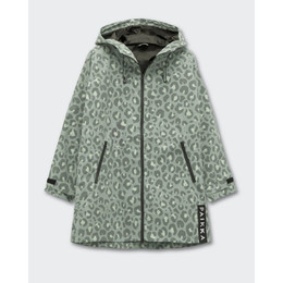 Produktbild von Paikka Damen Regenmantel Visibility Leo Grün XS