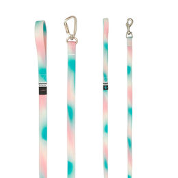 Produktbild von Paikka Glow Leine Ombré blau/türkis/weiß/rosa 2,5 cm