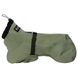 Produktbild von PAIKKA Hunde Regenmantel leicht & reflektierend "Visibility Raincoat Lite" grün