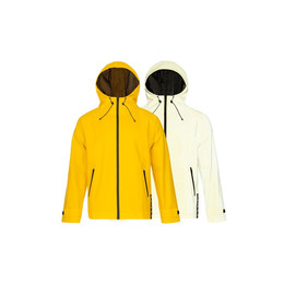 Produktbild von Paikka Visibility Unisex Regenjacke dark gelb
