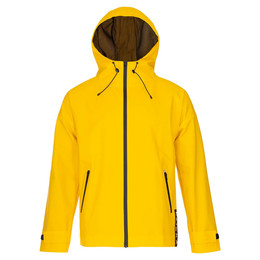 Produktbild von Paikka Visibility Unisex Regenjacke dark gelb