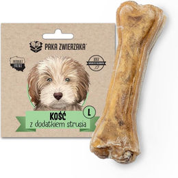 Produktbild von PAKA ZWIERZAKA Knochen mit Straußenknochen L 13,5 cm