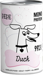 Produktbild von PAKA ZWIERZAKA PEPE Ente Monoproteinfutter - 400 g