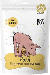 Produktbild von PAKA ZWIERZAKA PEPE Freeze-dried Gefriergetrocknetes Schweinefilet XL 180g