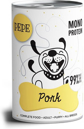 Produktbild von PAKA ZWIERZAKA PEPE Schweinefleisch Monoproteinfutter - 400 g