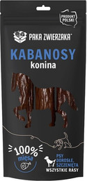 Produktbild von PAKA ZWIERZAKA Pferdefleisch-Cabanas für Hunde