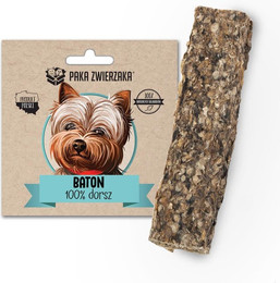 Produktbild von PAKA ZWIERZAKA Riegel Dorsch 100% - 28 g