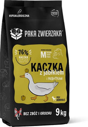 Produktbild von PAKA ZWIERZAKA Seven’th Heaven Trockenfutter mit Ente und Apfel M - 9 kg