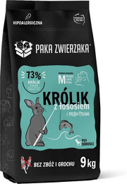 Produktbild von PAKA ZWIERZAKA Seventh Heaven Trockenfutter Kaninchen mit Lachs M - 9 kg