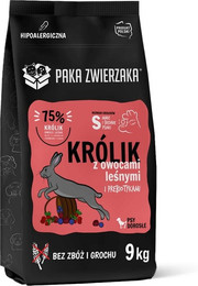 Produktbild von PAKA ZWIERZAKA Seventh Heaven Trockenfutter mit Kaninchen und Waldfrüchten - 9 kg