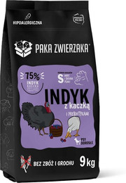 Produktbild von PAKA ZWIERZAKA Seventh Heaven Trockenfutter Pute und Ente Mini - 9 kg