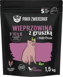 Produktbild von PAKA ZWIERZAKA Seventh Heaven Trockenfutter Schweinefleisch und Birne - 1,5 kg