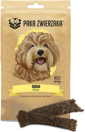 Produktbild von PAKA ZWIERZAKA Strips 100% Reh - 70 g