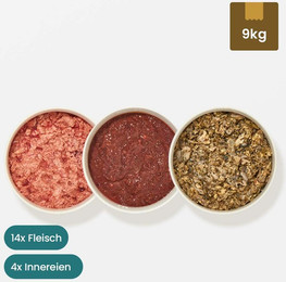 Produktbild von Paket Hund Aktiv Frostfutter - 18 x 500 g