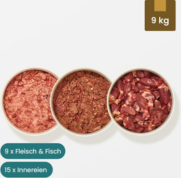 Produktbild von Paket Katze Kitten Frostfutter Menü - 9 x 1 kg