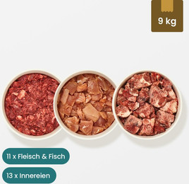 Produktbild von Paket Katze Übergewicht Frostfutter Menü - 9 x 1000 g