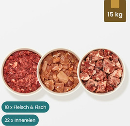 Produktbild von Paket Katze Übergewicht Frostfutter Menü - 15 x 1 kg