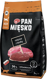 Produktbild von Pan Mięsko Cat Kalb mit Ente Medium - 5 kg