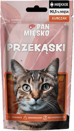 Produktbild von PAN MIĘSKO Hühnersnacks für Katzen 50g