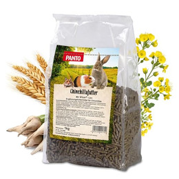 Produktbild von PANTO Chinchillafutter Alleinfuttermittel mit Wisan-Lein - 25 kg