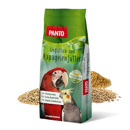 Produktbild von PANTO Großsittich- und Papageienfutter mit Pluramin - 25 kg