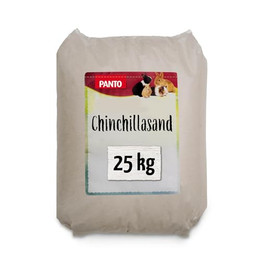 Produktbild von PANTO naturweißer Chinchillasand Badesand Quarzsand - 25 kg