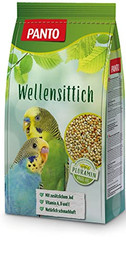 Produktbild von PANTO Wellensittichfutter mit Pluramin - 4 x 2,5 kg