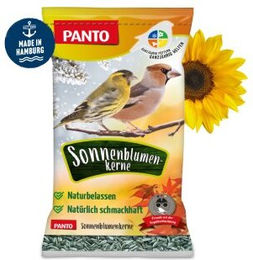 PANTO® Wildvogelfutter Sonnenblumenkerne - 4 x 2,5 kg – Bild 1 von 3
