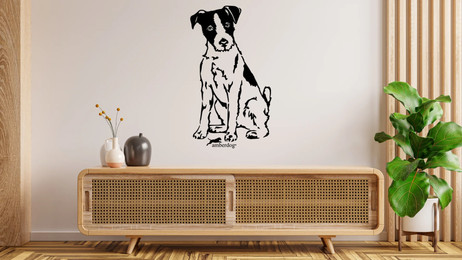 Produktbild von Parson Russel Terrier Wandtattoo Wandsticker Wandaufkleber Wanddekoration