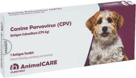 Produktbild von Parvovirus Schnelltest für Hunde