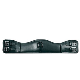 Produktbild von Passier Geschweifter Ledersattelgurt kurze Form havanna Größe 70